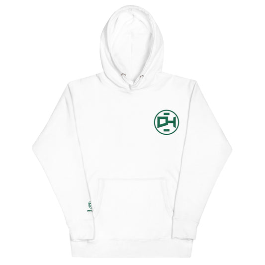 Pull Over Deep House Logo Embrioded Hoodie